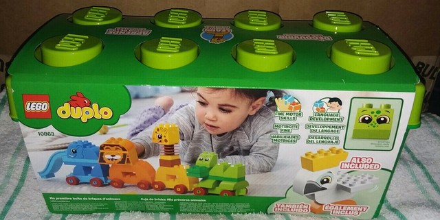 lego duplo my first animal brick box 10863