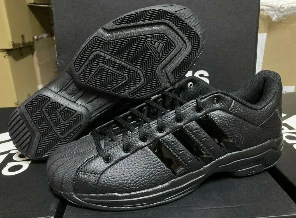 Adidas Originals Pro Model 2G Low Men&#039;s Sizes Athletic Black Shoes NEW | eBay