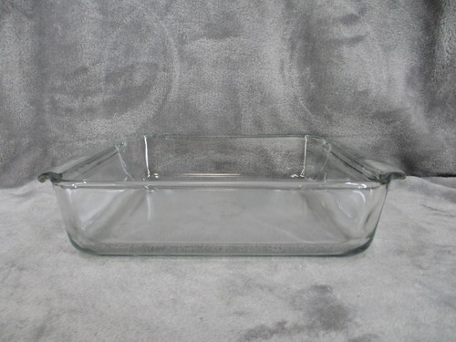 Anchor Hocking Baking Casserole Dish 438 Clear Glass 2 Quart 8x8x2" Square - Picture 2 of 12