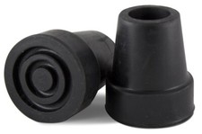 2 Pcs Cane Tips 3/4 Inch Heavy Duty Rubber Cane Tips Anti Slip TPR Replacement