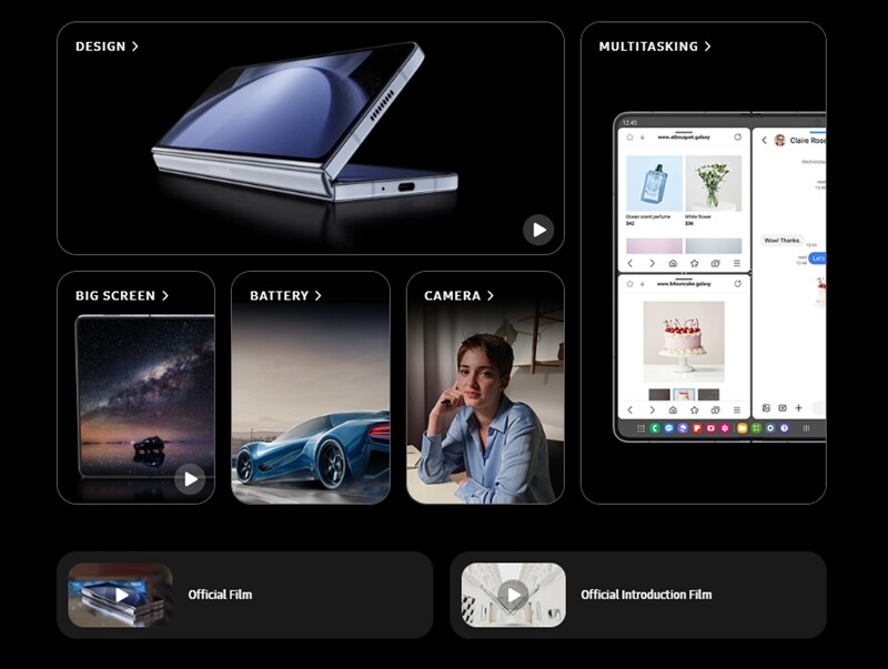 Samsung Galaxy Z Fold5 - 256 GB - Cream (Unlocked) for sale online