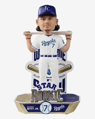 BOBBY WITT JR. Kansas City Royals MLB Star ROOKIE Bobblehead #/72