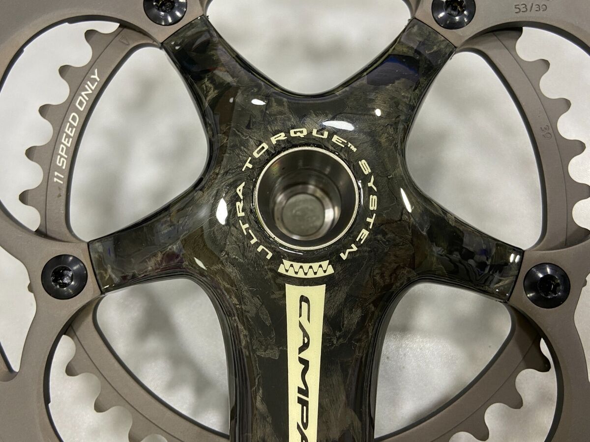 Campagnolo Athena Ultra-Torque 11Speed Carbon Crank 53x39T Campagnolo Athena Ultra-Torque 11Speed Carbon Crank 53x39T