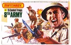1983 Original Matchbox # P-6005 WWII British 8th Army - 15 54mm figures - mib