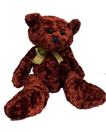 Marshall Group Beanie Bear Brown Soft Toy vtd