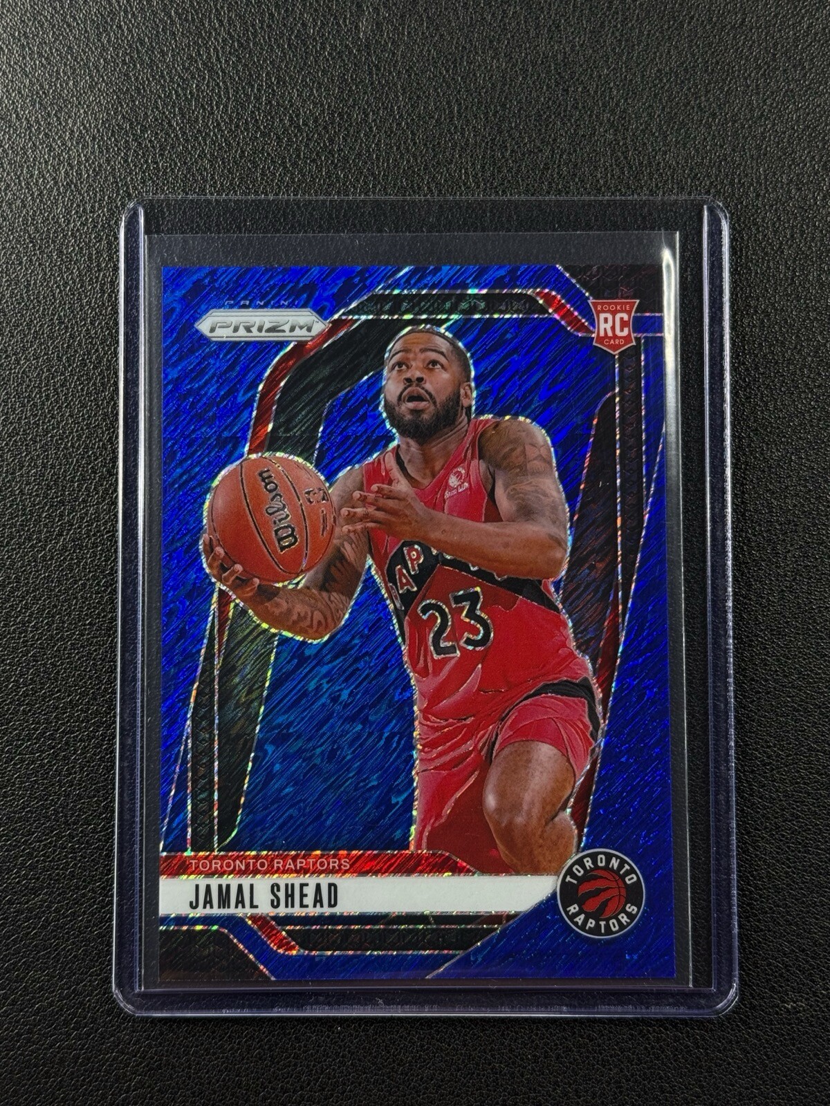 JAMAL SHEAD 2024-25 PANINI PRIZM #241 FOTL BLUE SHIMMER ROOKIE RC 15/35