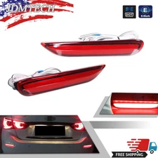 Red Lens LED w/Sequential Turn Signal Brake Lights For Infiniti Q50 QX Nissan