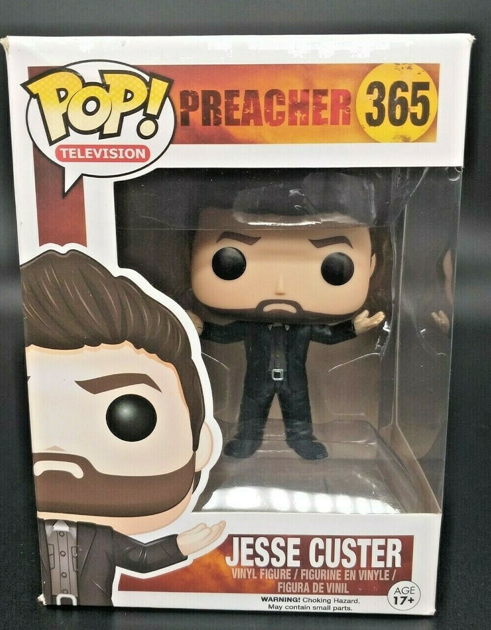 Funko Pop! Figura De Vinilo Television Preacher #365 Jesse Custer Bobble-Head