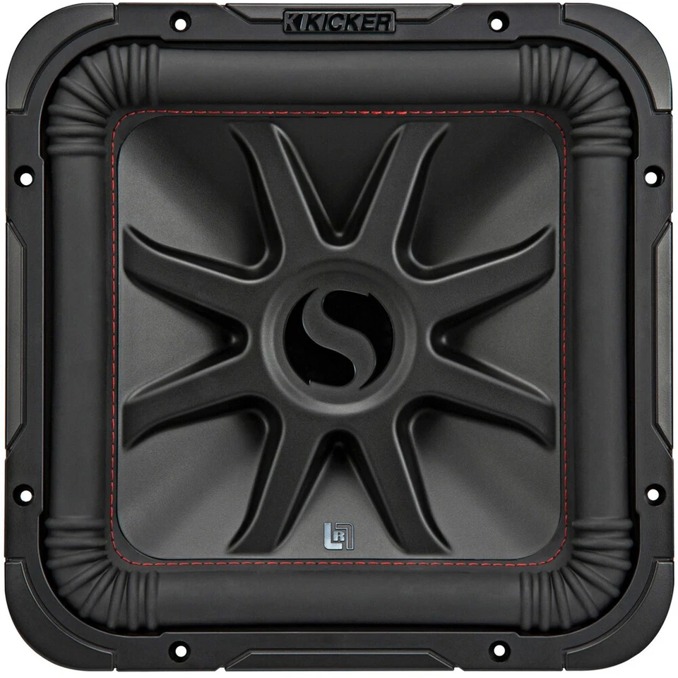 KICKER Solobaric L7R Woofer L7R122 - 30cm 2 x 2 Ohm Bass (12") Square Subwoofer - Bild 3 von 4