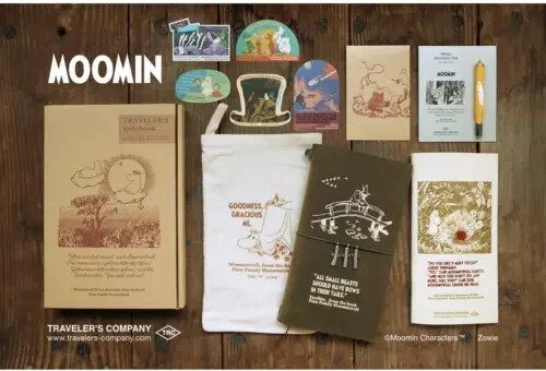 MOOMIN TRAVELER'S notebook 限定版 Pre-Order TRAVELER'S notebook limited edition set Moomin