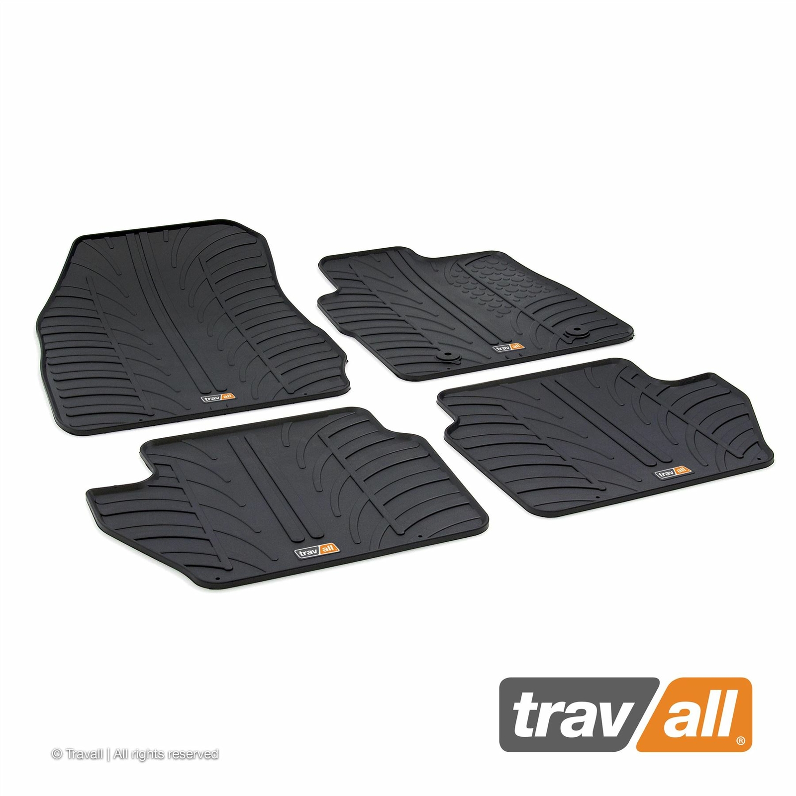Travall TRM1085R Rubber Floor Car Mats for sale online eBay