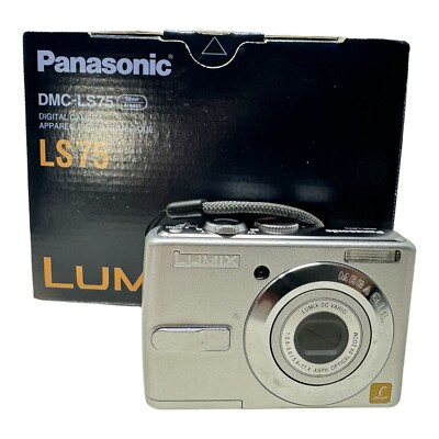 Panasonic LUMIX DMC-LS75 シルバー デジカメ 新品 概要 デジタルカメラ DMC-LS75 | LUMIX（ルミックス） ミラー