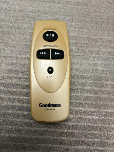 GENUINE GOODMANS GPS160R Portable CD DAB Radio Cassette Player REMOTE ...