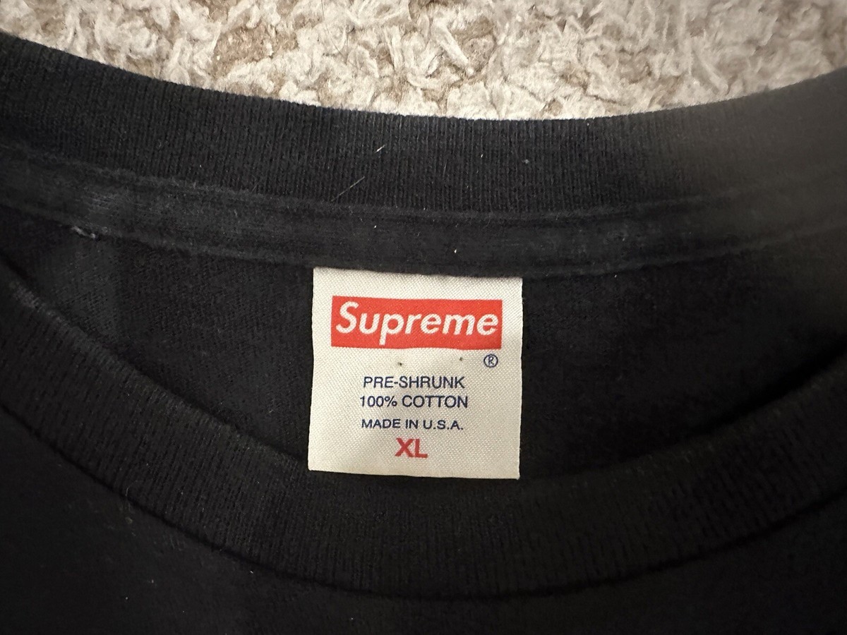 Supreme KIDS Blunt L/S Tee XL SS15 Black Long Sleeve Larry
