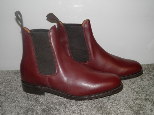 Regent Steed Oxblood Leather Jodhpur 