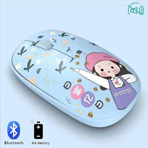 Silent Bluetooth Mice 2.4Ghz Computer Mouse High-quality Wireless Mouse School - Photo 7/20
