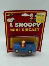 Aviva Hasbro Peanuts Snoopy Diecast Charlie Brown in Pickup Truck, 1:64, NIB #5