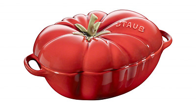 Staub Mini Cocotte Keramik Tomate Suppenschüssel Servierschüssel Auflaufform 470