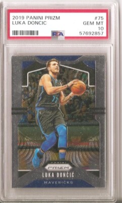 その他 Luka Doncic 75th anniversary PSA 10 2019 Panini Prizm Luka Doncic #75, PSA GEM MINT 10 (0926) | eBay