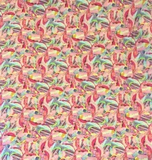 Boho Owls Feathers Fabric, 1-3/4 yards