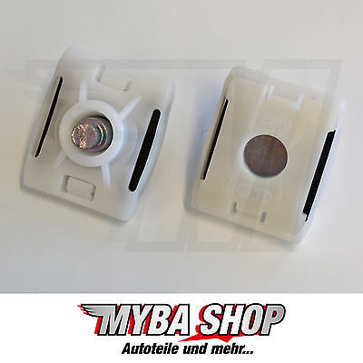 2x MERCEDES W201 W126 W124 260E 300CE 500E FENSTERHEBER GLEITBACKE 1267200142