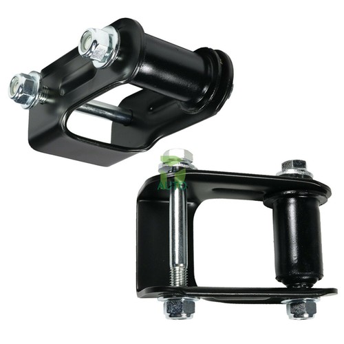 1 Pair For Chevy Blazer S10 GMC Jimmy S15 Leaf Spring Shackle Rear LH & RH - Picture 3 of 12