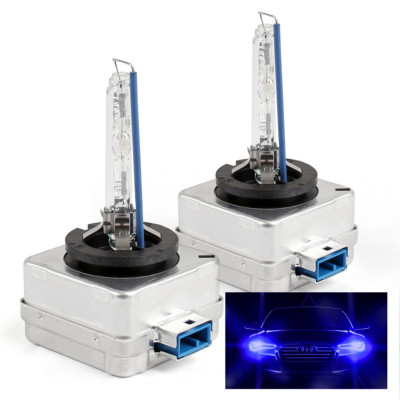 2x HID Xenon Headlight Bulb 10000k Blue D8S Fits VW Amarok Beetle AMD8SDB10VW