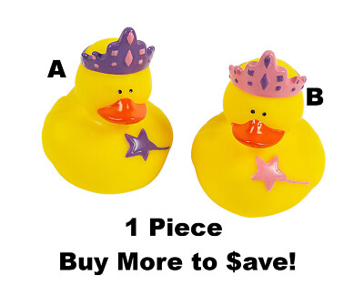 Princess Rubber Duckies Ducks - Choose Color - Jeep Ducking - FAST US Shipper