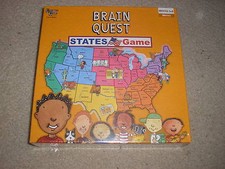 New Factory Sealed Brain Quest States Game Memory Game grades 3 - 6