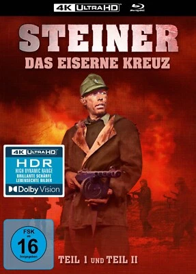 Steiner - Das eiserne Kreuz 1+2 - Limited Edition Mediabook [4K UHD-Blu-ray+BD] - Bild 1 von 4