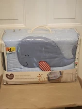 Parents Choice Whale Ocean Anchor Sailboat Infant Nursery Crib Bedding Set NEW