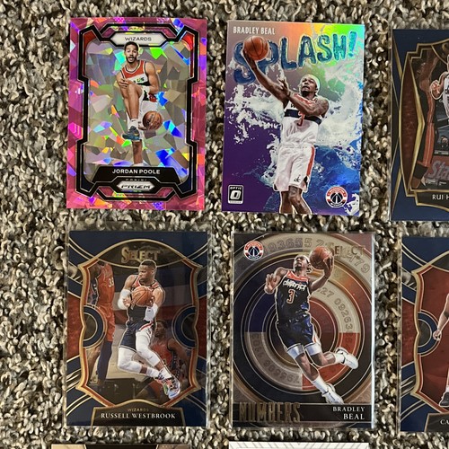 35 Card Washington Wizards Lot Rookies Prizm Pink Ice Refractor Westbrook Beal - Picture 14 of 22