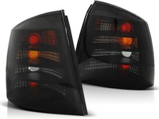 Rückleuchten Set für Opel Astra G Hatchback BJ 09.97-02.04 Klarglas / Rauch 3D/5