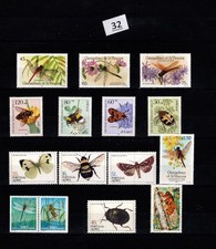 / GRENADINES OF ST.VINCENT - MNH - NATURE - DRAGONFLY - BUTTERFLIES - INSECTS
