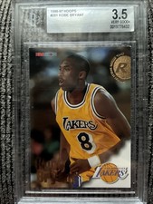 Kobe Bryant 1996-97 NBA HOOPS #281 (RC) Rookie Lakers HOF PSA 3.5