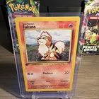 Pokemon Growlithe (Fukano) Base Set 1st Ed 28/102 Regular German