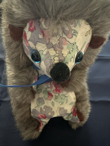 Vintage Small Liberty London Hedgehog Beanie Plush Cuddly Soft Toy - Picture 6 of 10