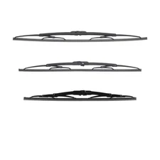 Bosch Front and Rear Windshield Wiper Blade Set Kit For Mazda