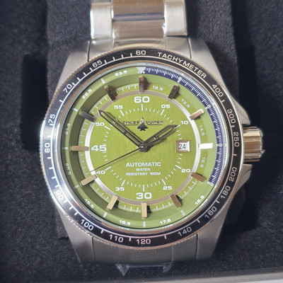 Chase-Durer Automatic Green Dial Men's Watch 50mm CDW-0159 | eBay