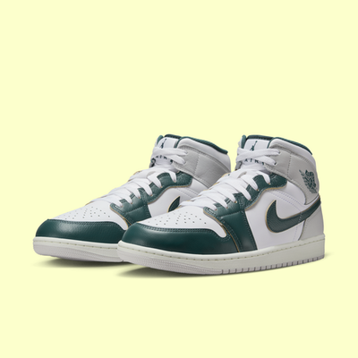 Nike Air Jordan 1 Mid SE Oxidized Green FQ7720-103 Men's Size 9.5