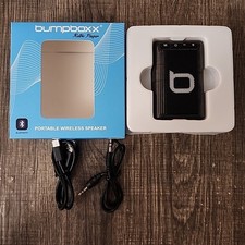 REFURB BUMPBOXX Retro Pager Smoke Black Wireless Bluetooth Rechargeable ClipOn