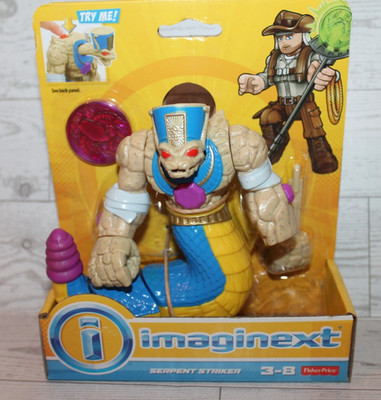 Fisher-Price Imaginext Serpent Striker Treasure Hunter Adventure Snake NEW