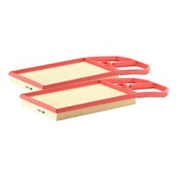 2X Luftfilter Mann-Filter C 4287/2 FüR VW Seat Skoda Polo III Ibiza II Cordoba