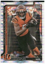 2025 Topps Chrome Football Pulsar Refractor Tee Higgins #59 Bengals