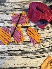 Extra long and wide spiral hair curlers, Carrier, And Tool 40 Curlers, Heatless