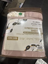 Bamboo Collection 6 PCS Set Queen Sheet Set 1800 Egyptian Feel New