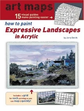 How to Paint Expressive Landscapes in Acrylic (Art Maps Series) - VERY GOOD
