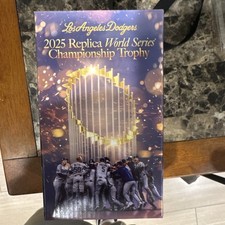 Los Angeles Dodgers 2025 Gold Replica World Series Trophy Baseball MLB