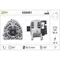 Valeo Generator Lichtmaschine 90A 14V FüR Skoda Rapid Spaceback Polo Fox