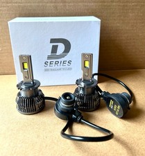 2x New D2s Headlight Bulbs 6000k Super White Xenon Hid Led Conversion Kit 2x New D2s Headlight Bulbs 6000k Super White Xenon Hid Led Conversion Kit